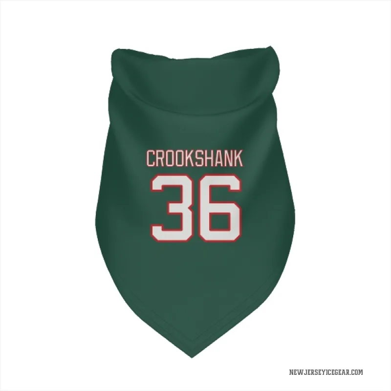 Angus Crookshank  Green New Jersey Devils  Cat & Dog Pet Bandana