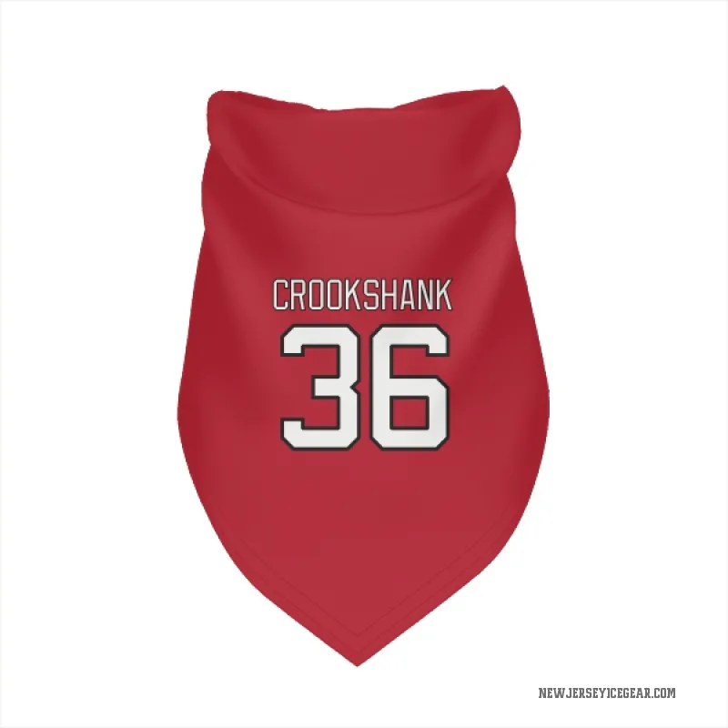 Angus Crookshank  Red New Jersey Devils  Cat & Dog Pet Bandana