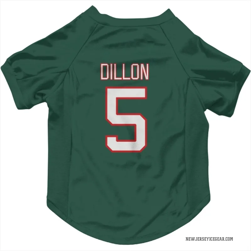 Brenden Dillon  Green New Jersey Devils  Cat & Dog Pet Jersey