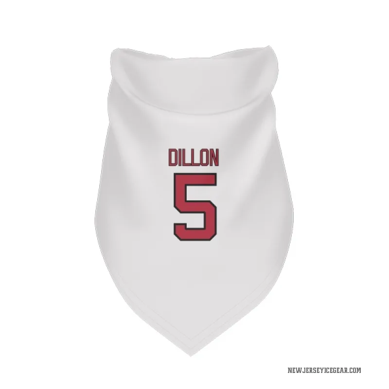 Brenden Dillon  White New Jersey Devils  Cat & Dog Pet Bandana