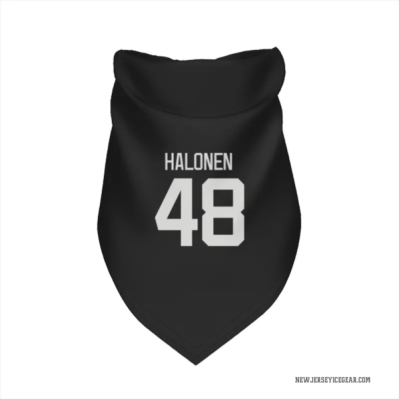 Brian Halonen  Black New Jersey Devils  Cat & Dog Pet Bandana