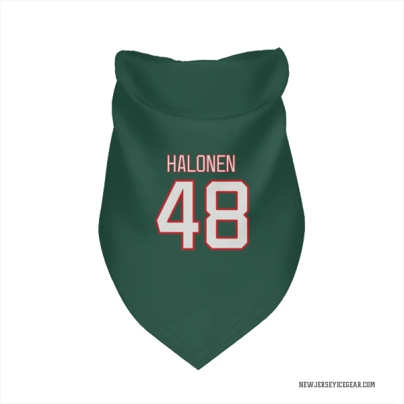Brian Halonen  Green New Jersey Devils  Cat & Dog Pet Bandana
