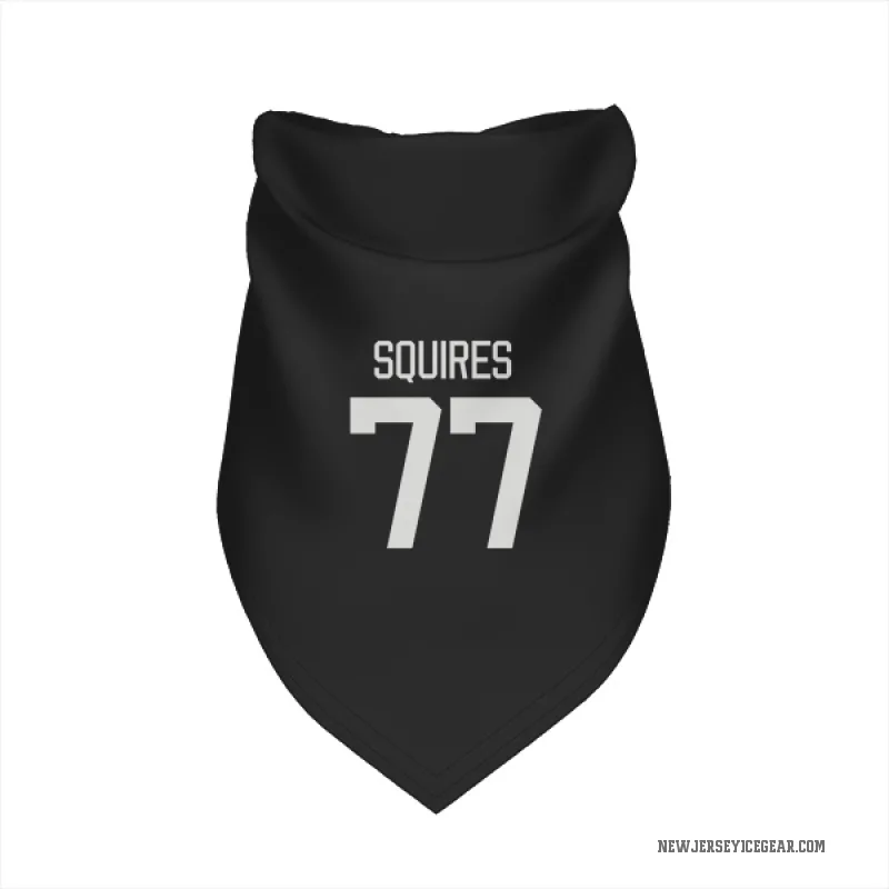 Cam Squires  Gray New Jersey Devils   Dark  Cat & Dog Pet Bandana