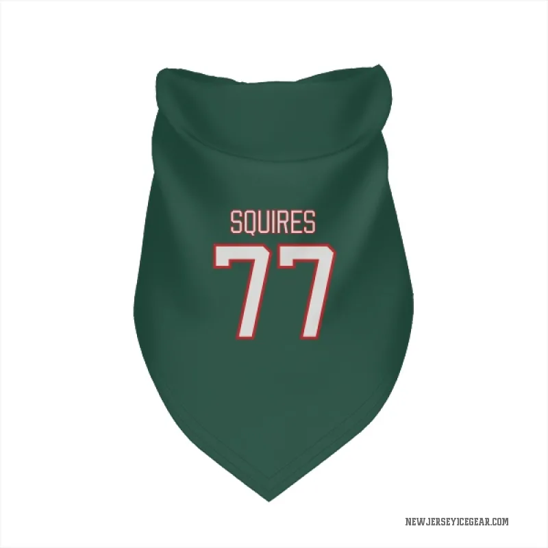 Cam Squires  Green New Jersey Devils  Cat & Dog Pet Bandana
