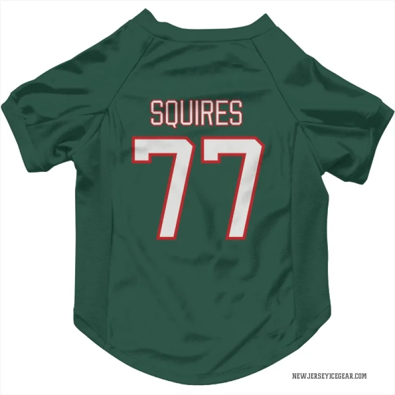 Cam Squires  Green New Jersey Devils  Cat & Dog Pet Jersey