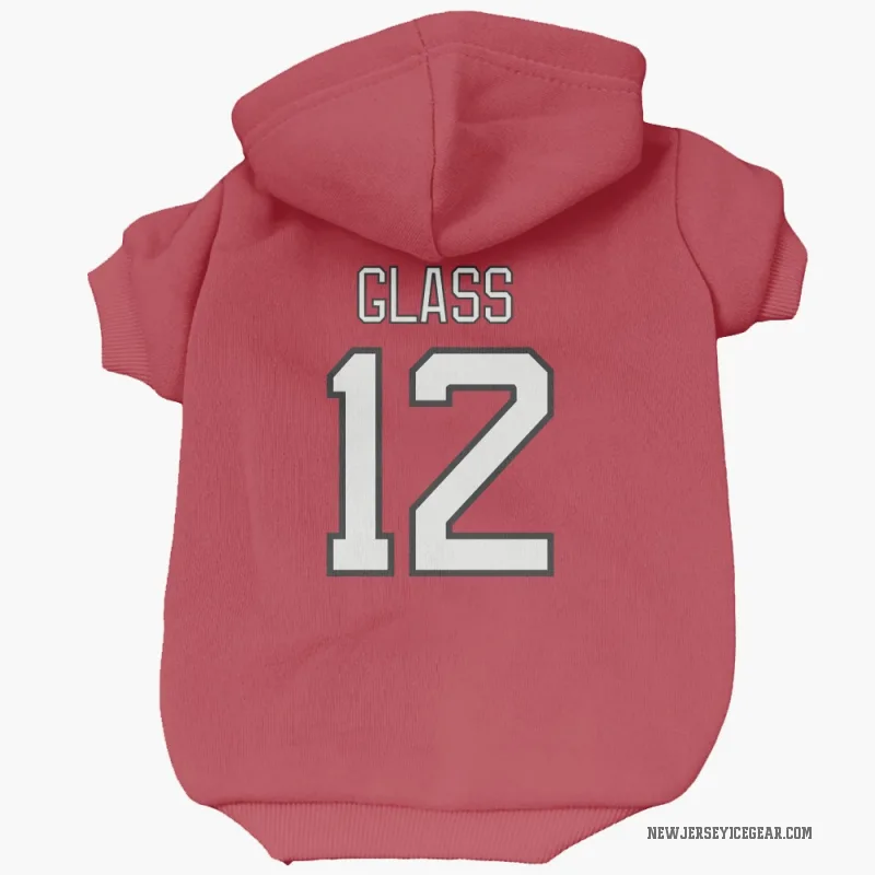 Cody Glass  Red New Jersey Devils  Cat & Dog Pet Hoodie