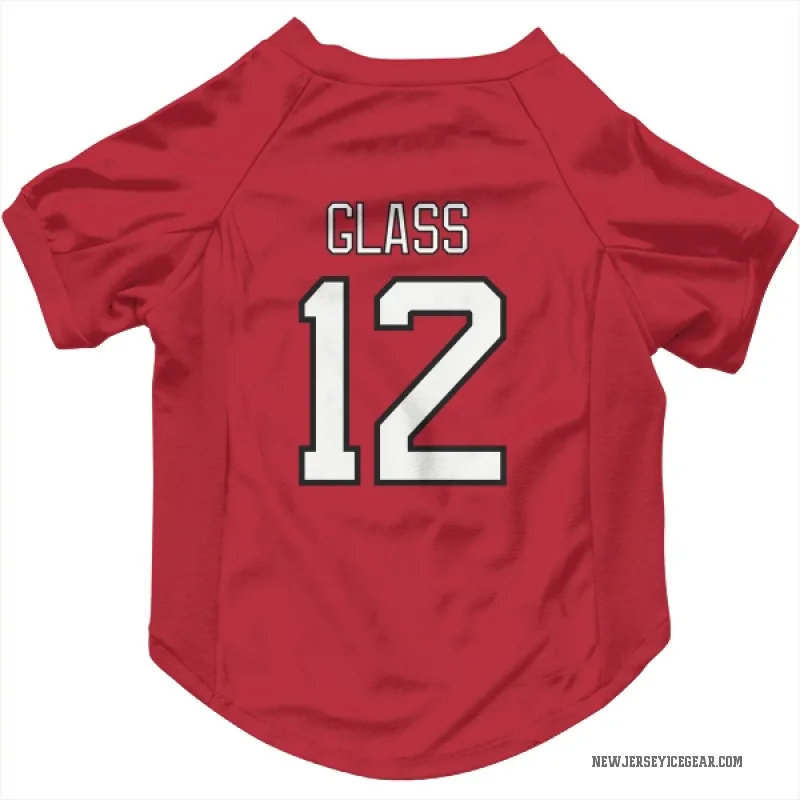 Cody Glass  Red New Jersey Devils  Cat & Dog Pet Jersey