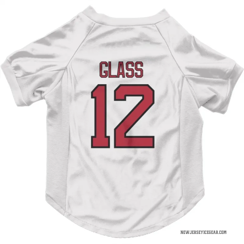 Cody Glass  White New Jersey Devils  Cat & Dog Pet Jersey