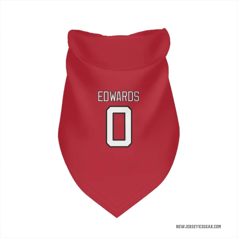 Ethan Edwards  Red New Jersey Devils  Cat & Dog Pet Bandana