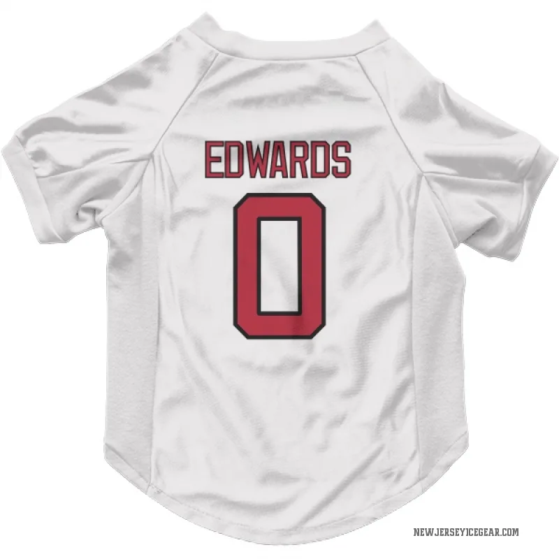 Ethan Edwards  White New Jersey Devils  Cat & Dog Pet Jersey