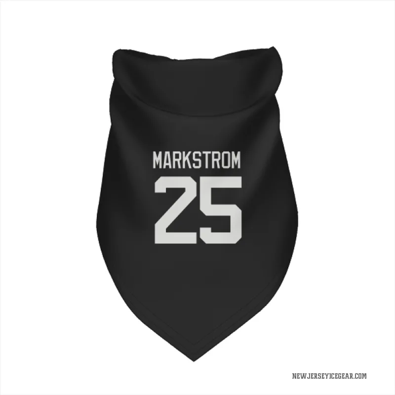 Jacob Markstrom  Black New Jersey Devils  Cat & Dog Pet Bandana
