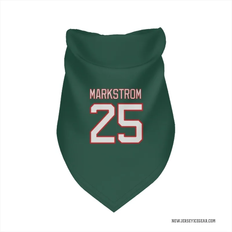Jacob Markstrom  Green New Jersey Devils  Cat & Dog Pet Bandana