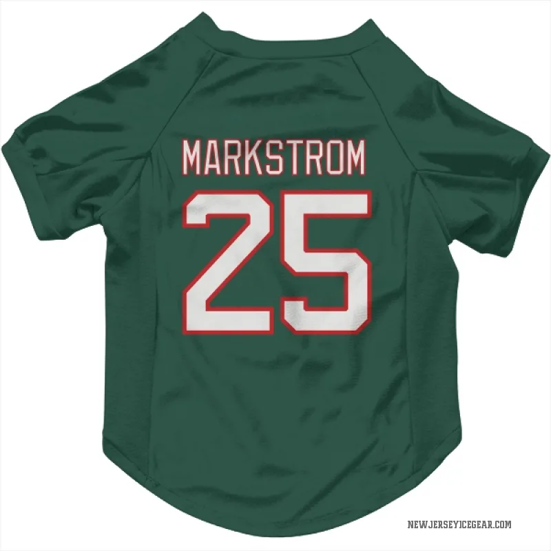 Jacob Markstrom  Green New Jersey Devils  Cat & Dog Pet Jersey