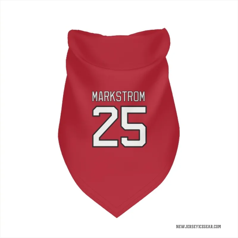 Jacob Markstrom  Red New Jersey Devils  Cat & Dog Pet Bandana
