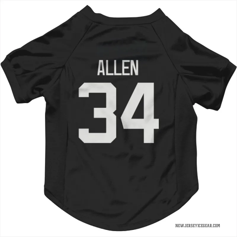 Jake Allen  Black New Jersey Devils  Cat & Dog Pet Jersey