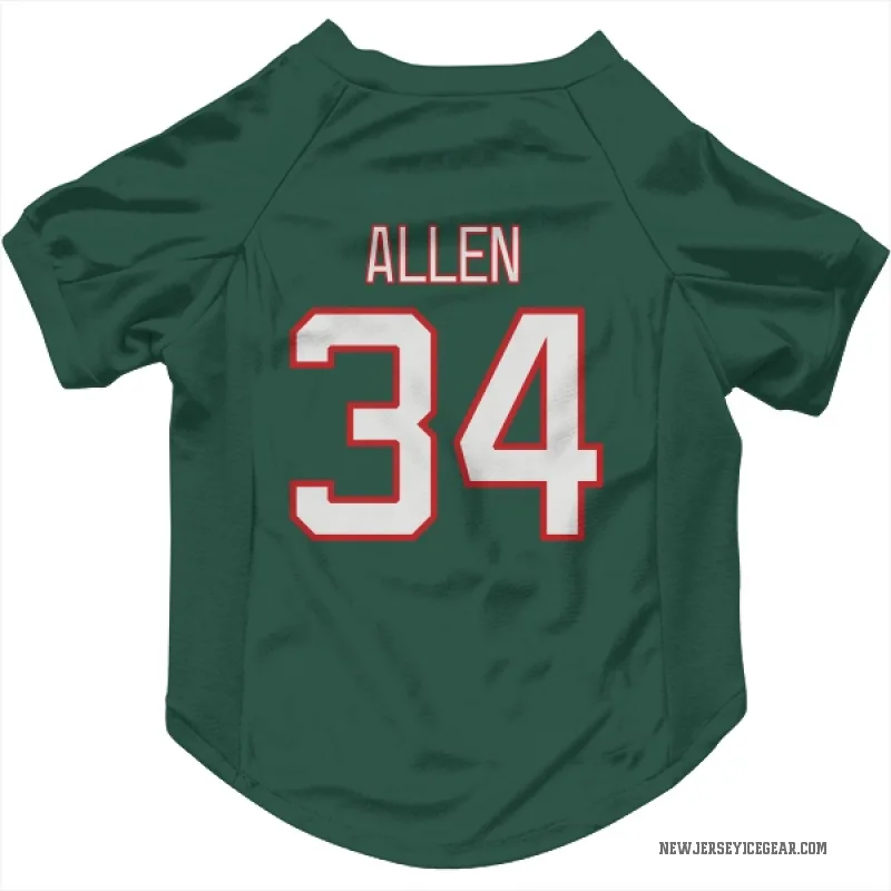 Jake Allen  Green New Jersey Devils  Cat & Dog Pet Jersey