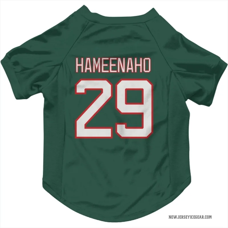 Lenni Hameenaho  Green New Jersey Devils  Cat & Dog Pet Jersey