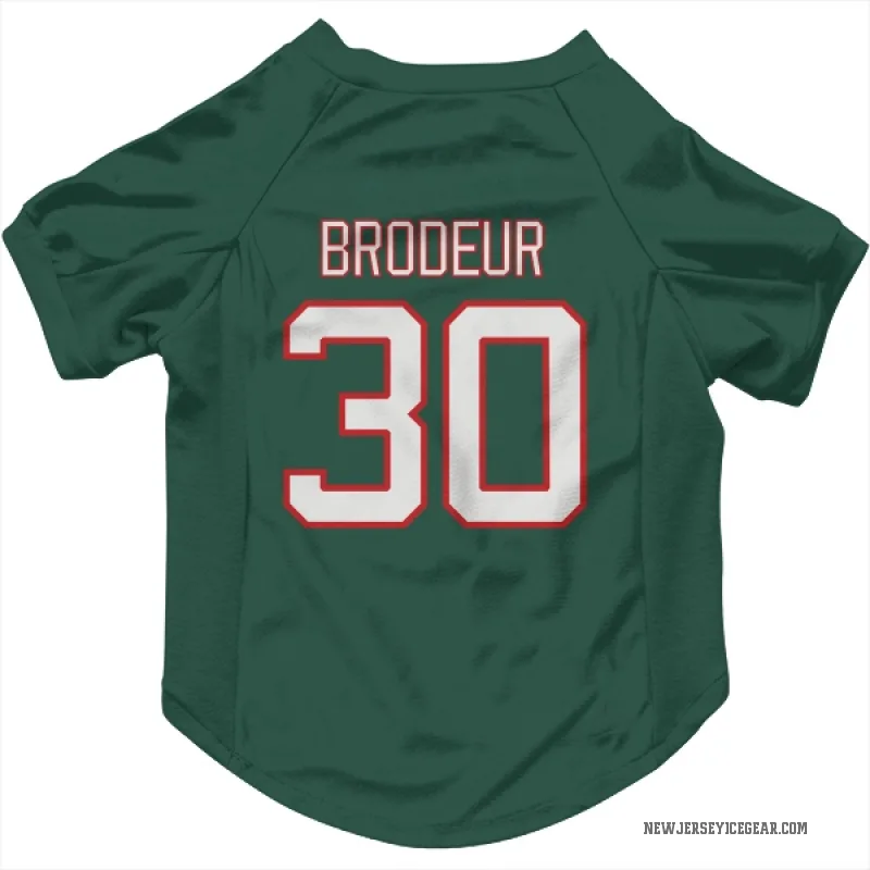 Martin Brodeur  Green New Jersey Devils  Cat & Dog Pet Jersey