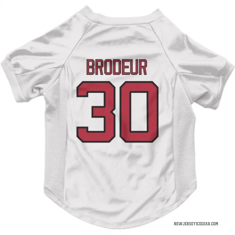 Martin Brodeur  White New Jersey Devils  Cat & Dog Pet Jersey