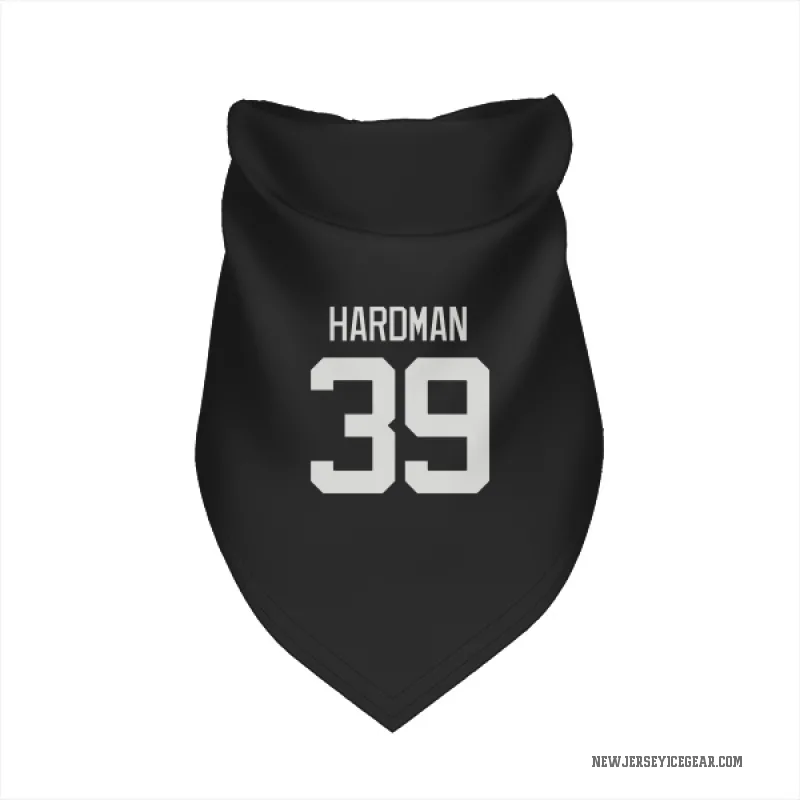 Mike Hardman  Black New Jersey Devils  Cat & Dog Pet Bandana