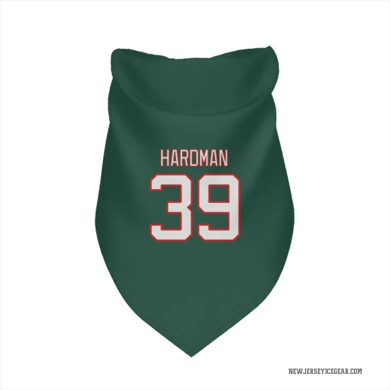 Mike Hardman  Green New Jersey Devils  Cat & Dog Pet Bandana