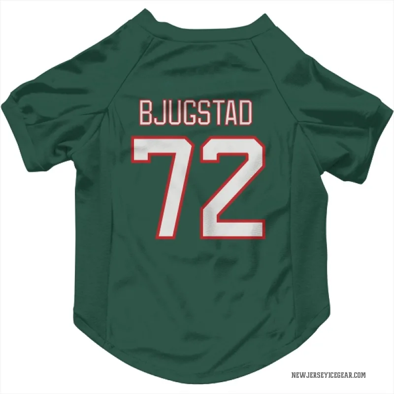 Nick Bjugstad  Green New Jersey Devils  Cat & Dog Pet Jersey
