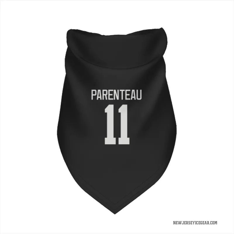 P. A. Parenteau  Gray New Jersey Devils   Dark  Cat & Dog Pet Bandana