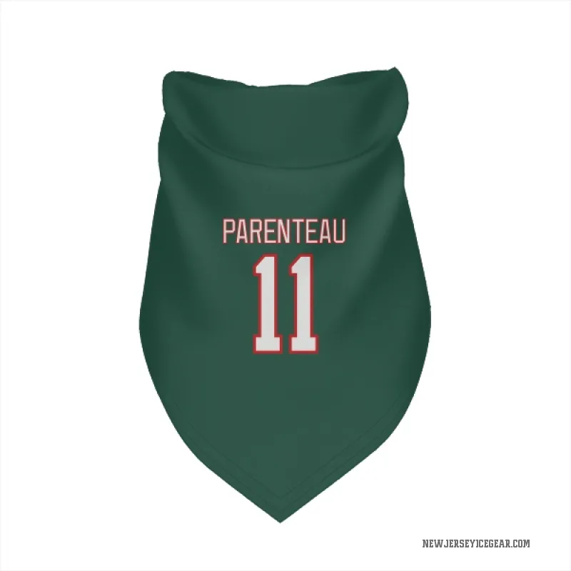 P. A. Parenteau  Green New Jersey Devils  Cat & Dog Pet Bandana