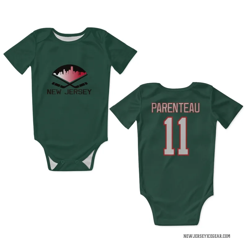 P. A. Parenteau  Green New Jersey Devils  Newborn & Infant Bodysuit