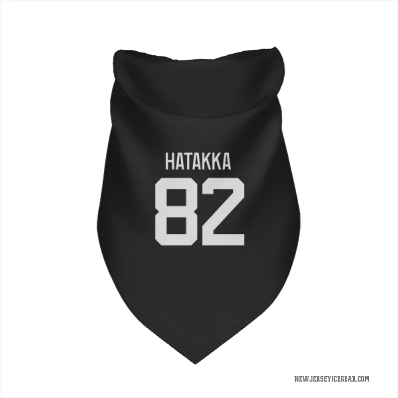 Santeri Hatakka  Black New Jersey Devils  Cat & Dog Pet Bandana