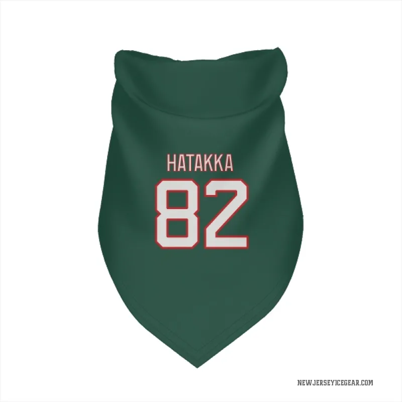 Santeri Hatakka  Green New Jersey Devils  Cat & Dog Pet Bandana