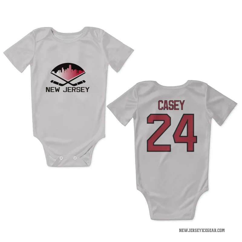Seamus Casey  White New Jersey Devils  Newborn & Infant Bodysuit