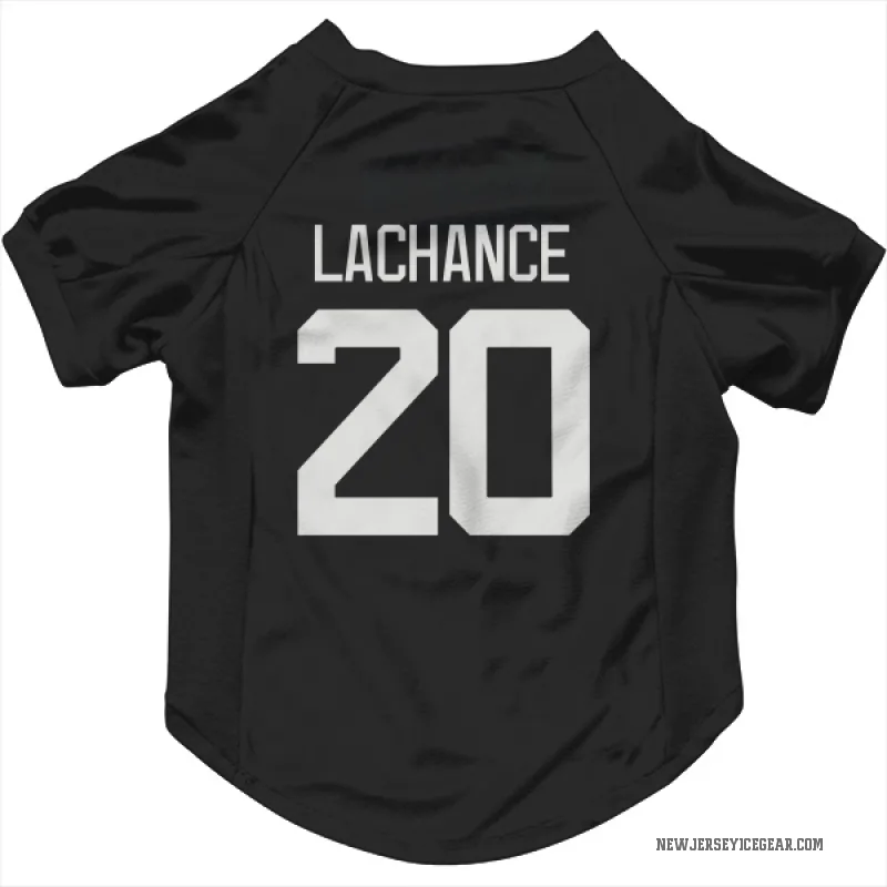 Shane Lachance  Gray New Jersey Devils   Dark  Cat & Dog Pet Jersey