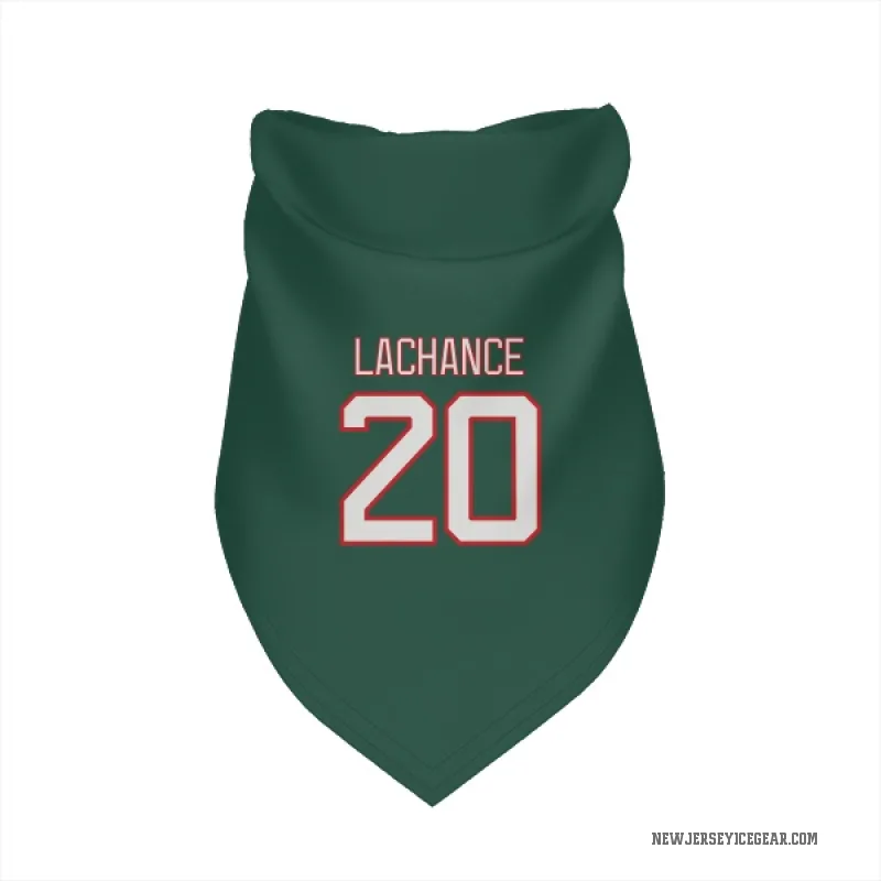 Shane Lachance  Green New Jersey Devils  Cat & Dog Pet Bandana