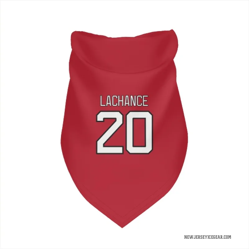 Shane Lachance  Red New Jersey Devils  Cat & Dog Pet Bandana