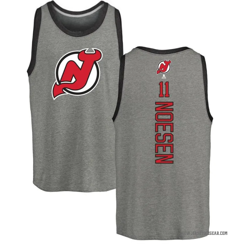 Stefan Noesen Youth Ash New Jersey Devils Backer Tank Top -