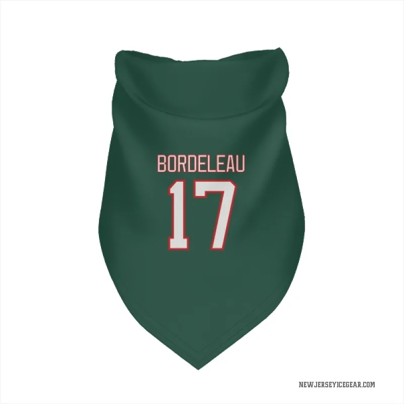 Thomas Bordeleau  Green New Jersey Devils  Cat & Dog Pet Bandana