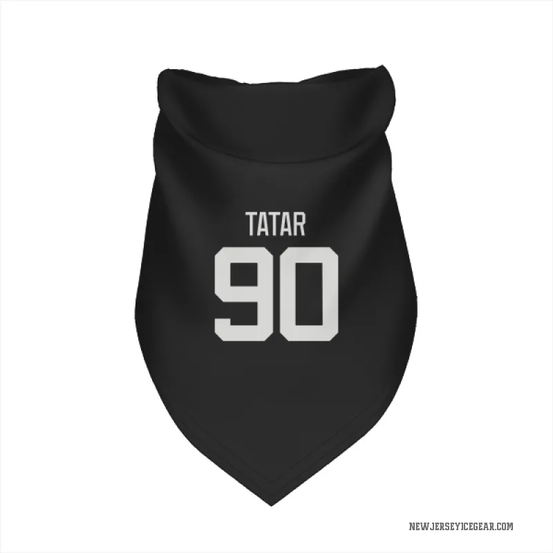 Tomas Tatar  Black New Jersey Devils  Cat & Dog Pet Bandana