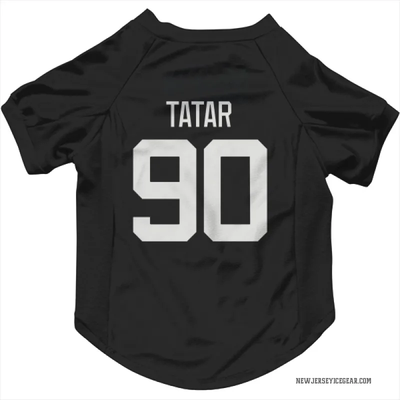 Tomas Tatar  Gray New Jersey Devils   Dark  Cat & Dog Pet Jersey