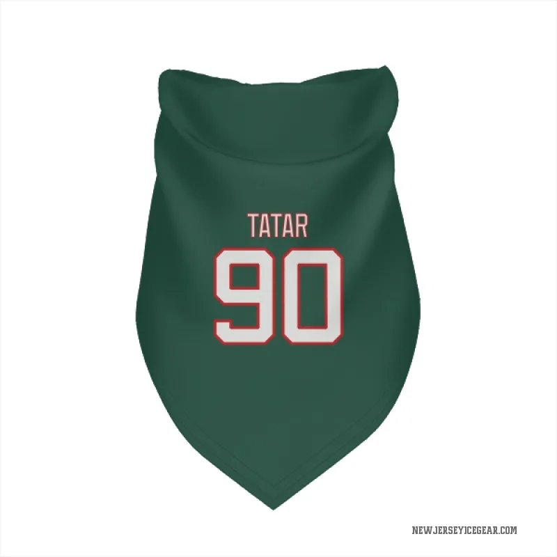 Tomas Tatar  Green New Jersey Devils  Cat & Dog Pet Bandana