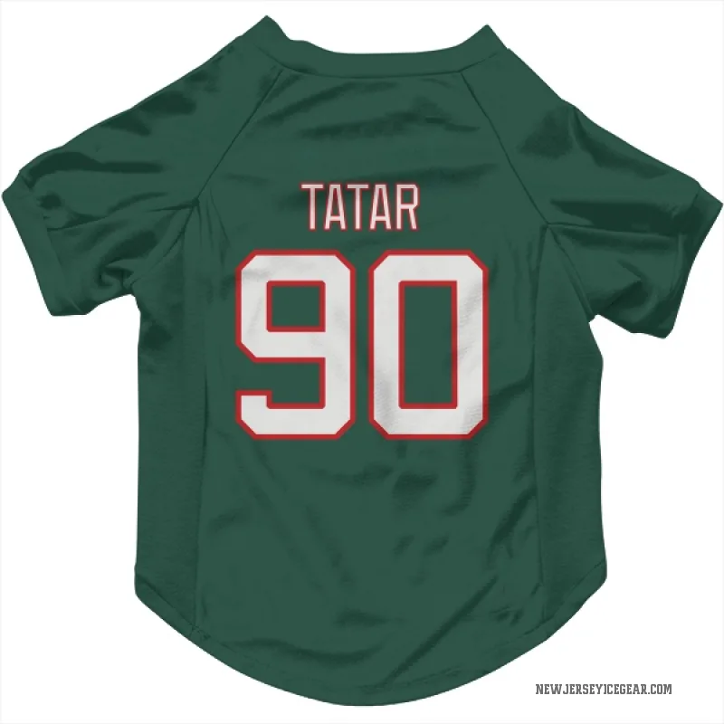 Tomas Tatar  Green New Jersey Devils  Cat & Dog Pet Jersey