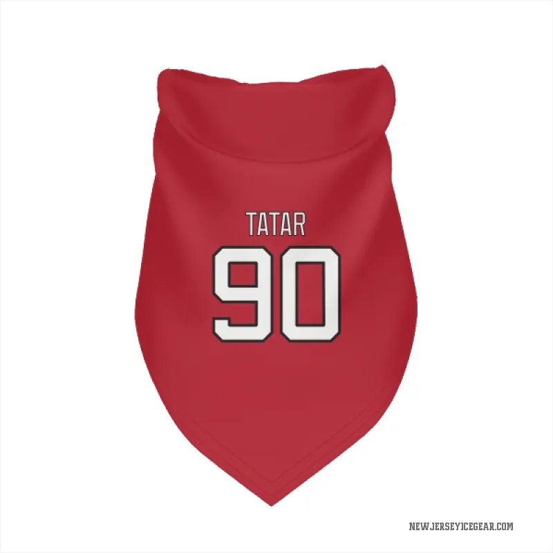Tomas Tatar  Red New Jersey Devils  Cat & Dog Pet Bandana